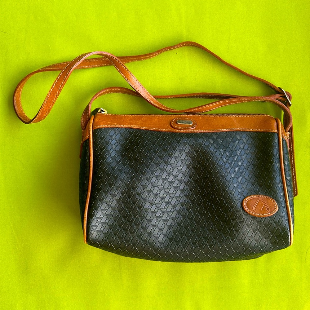 Vintage 80s Liz Claiborne Leather Purse Crossbody 1988